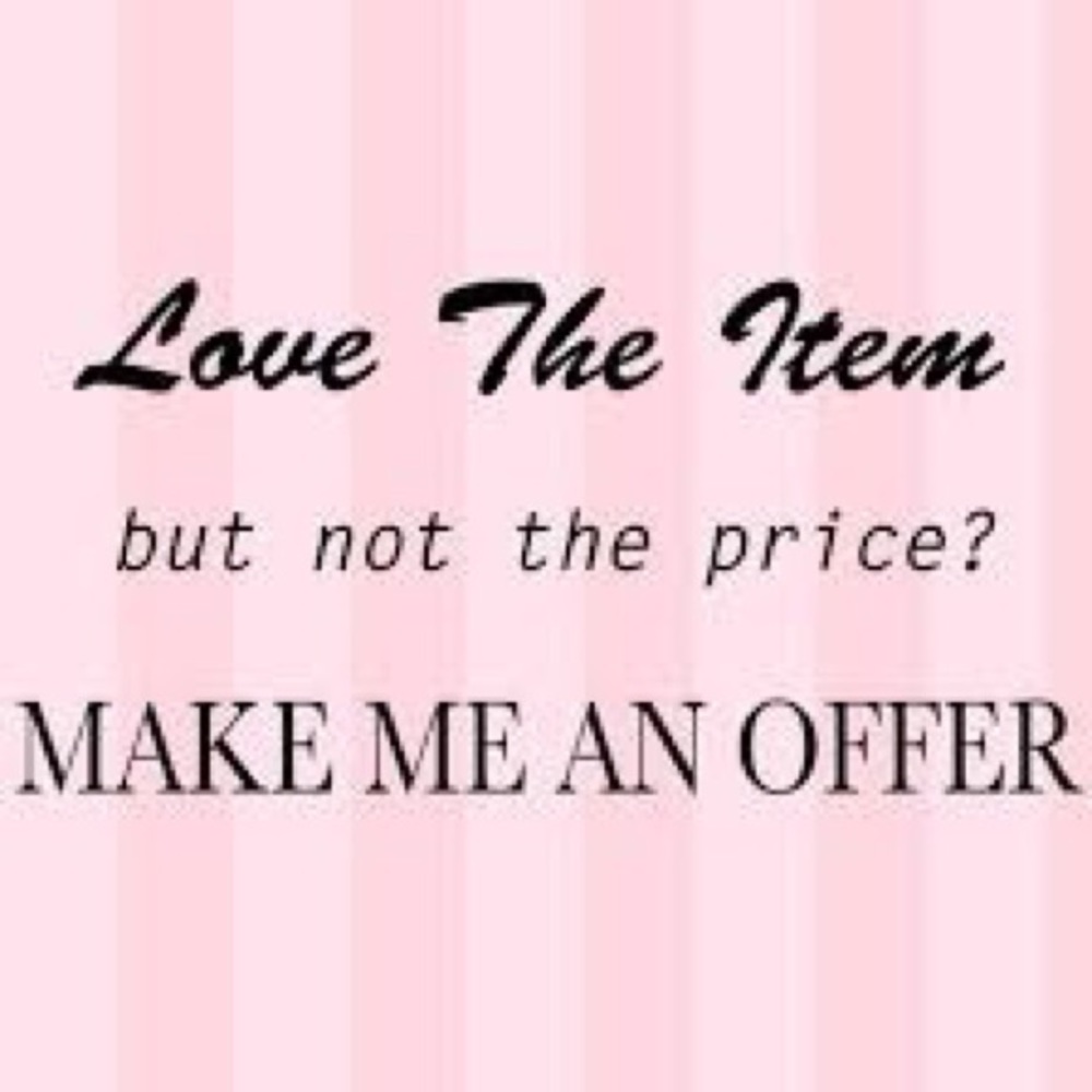 All reasonable offers accepted!